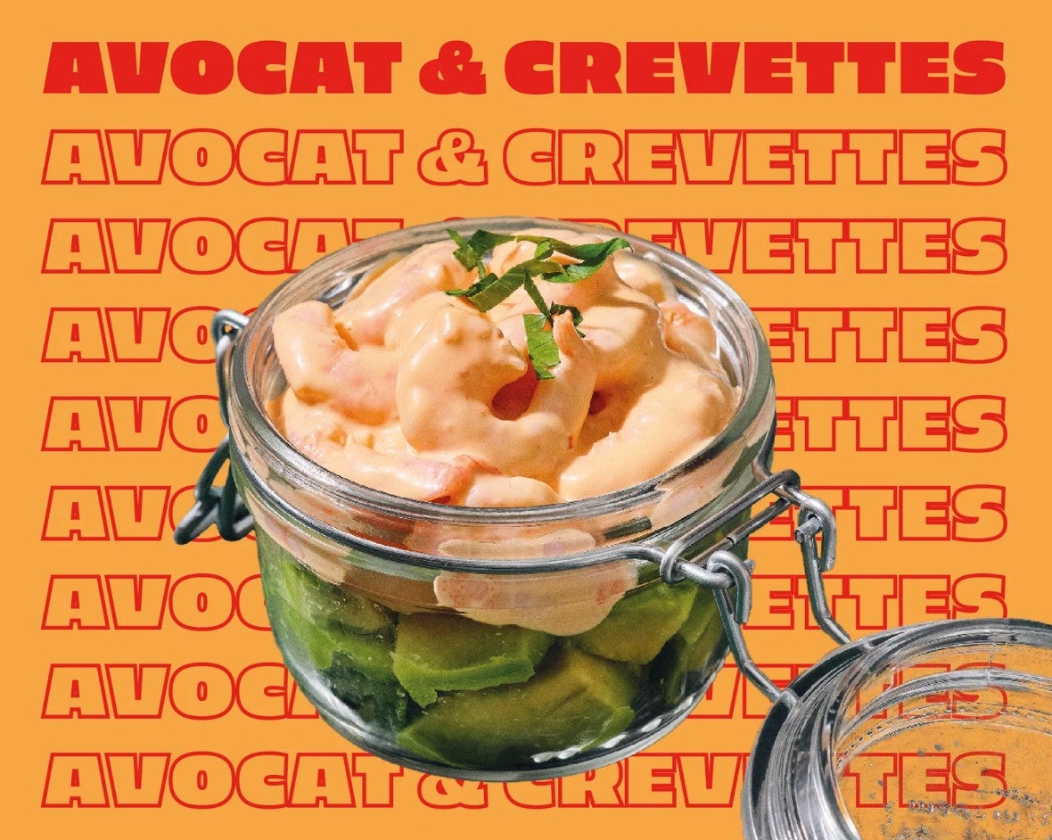 Verrine Avocat et crevettes