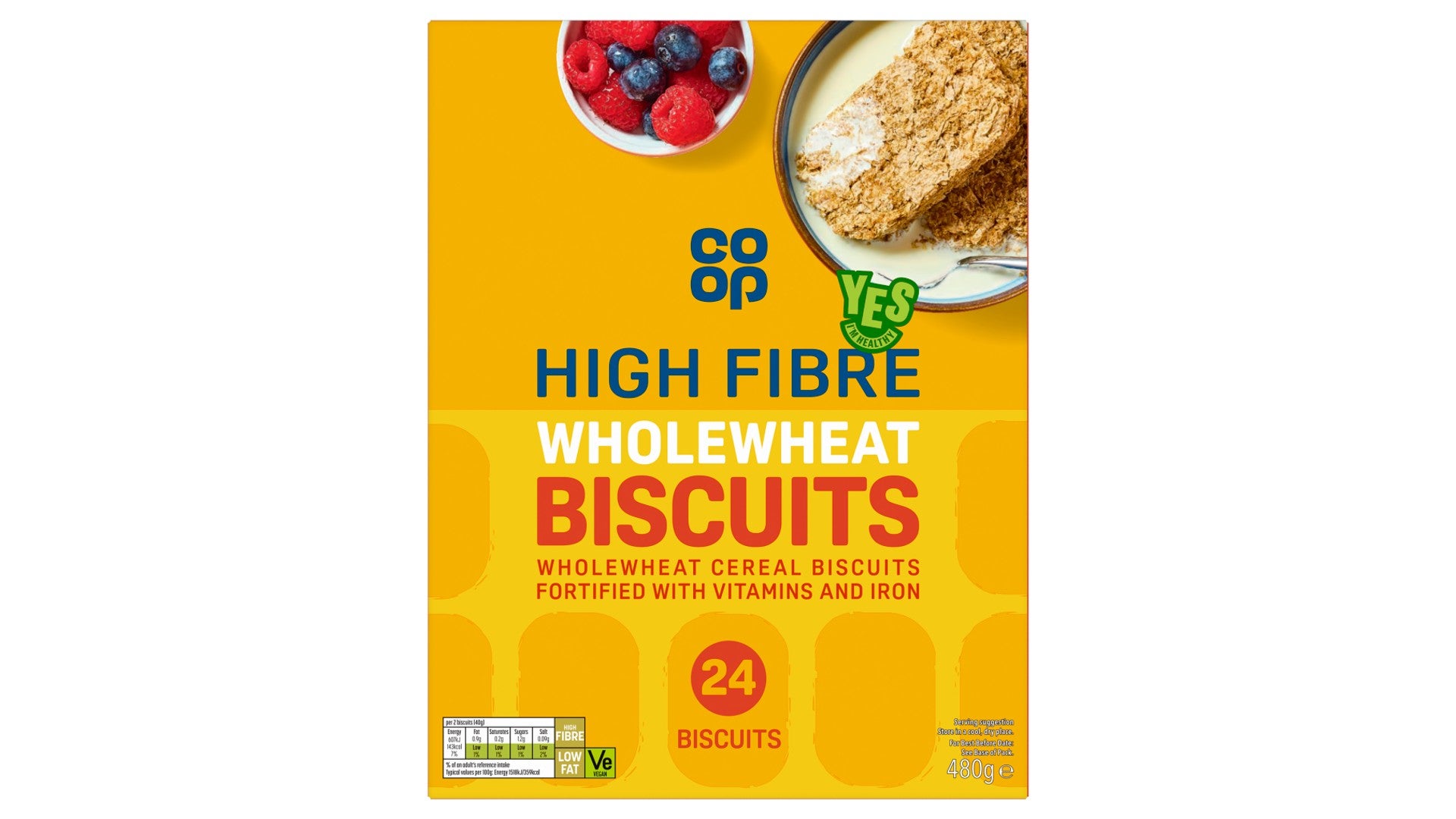 Co-op 24 Wholewheat Biscuits