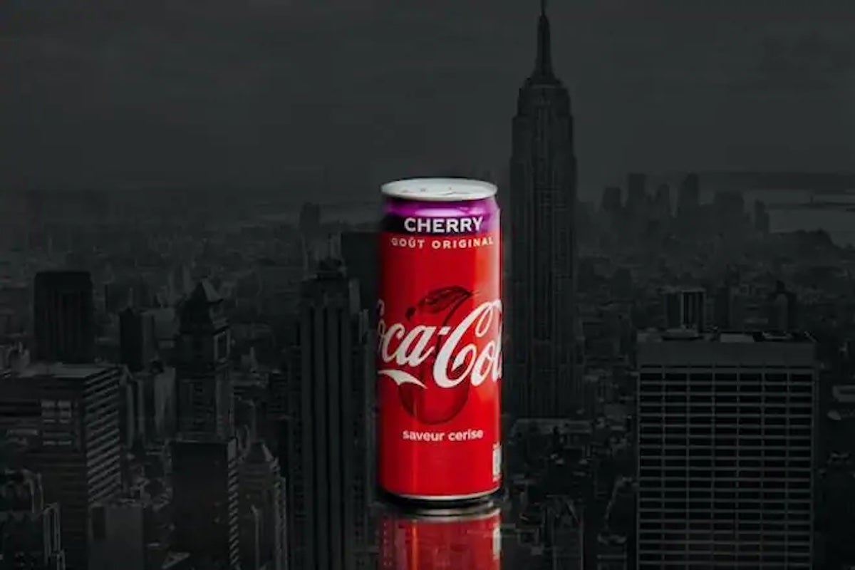 Coca-cola cherry 33 cL