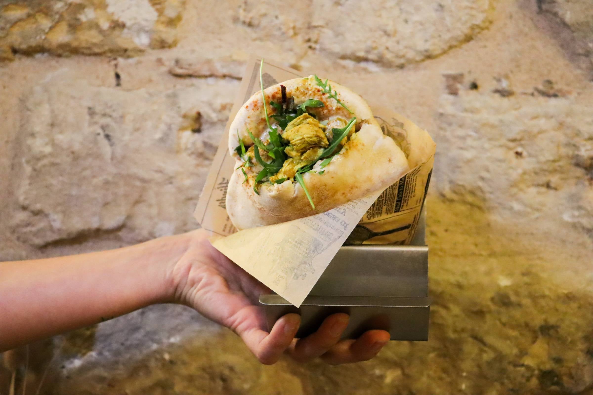 Pita Poulet effiloché 🥙