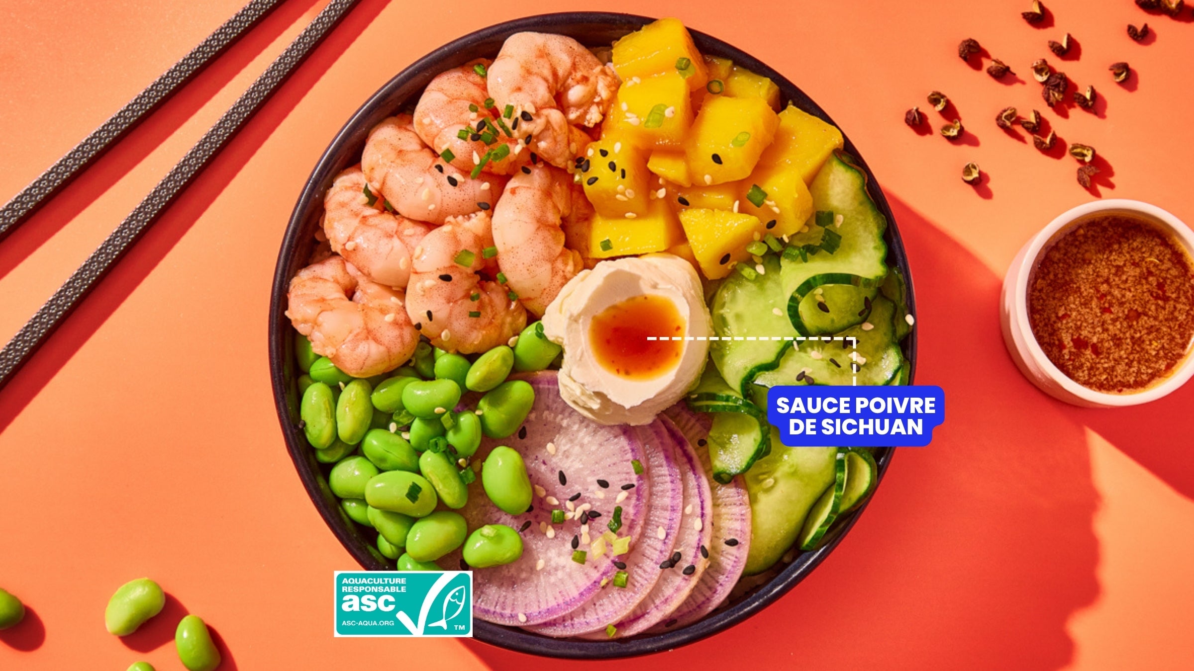 Poké de Diego Crevettes