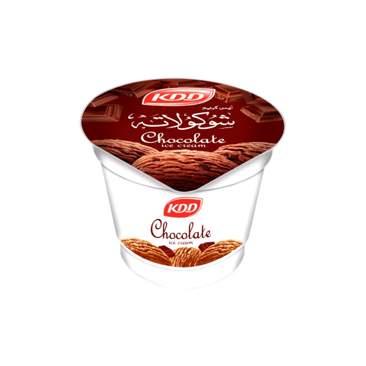 KDD Chocolate Ice Cream Cup 100ml