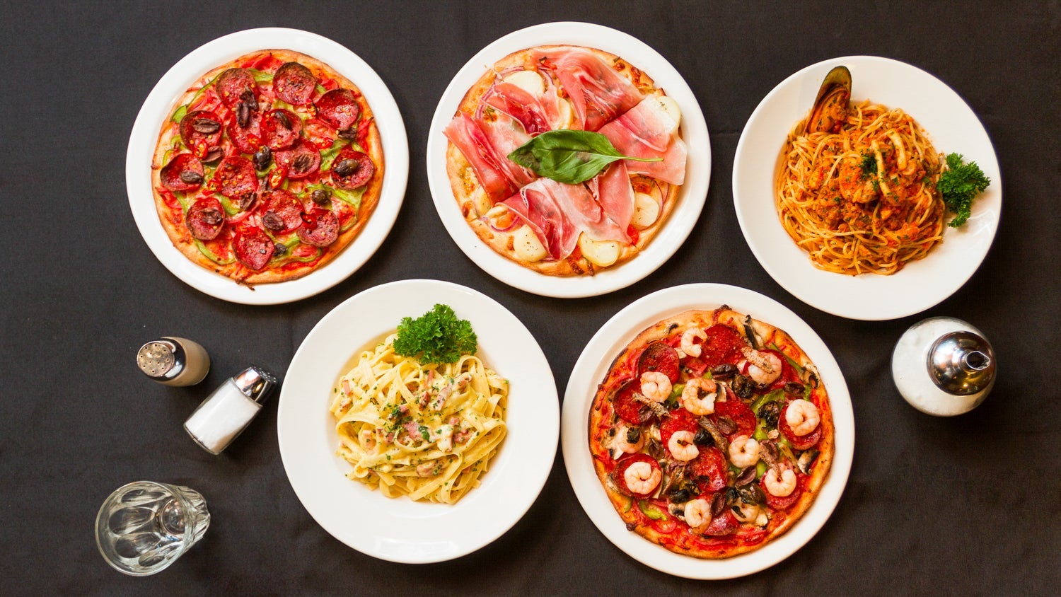 Basil Leaf Wood Fired Oven Pizzeria Hackney delivery from Hackney