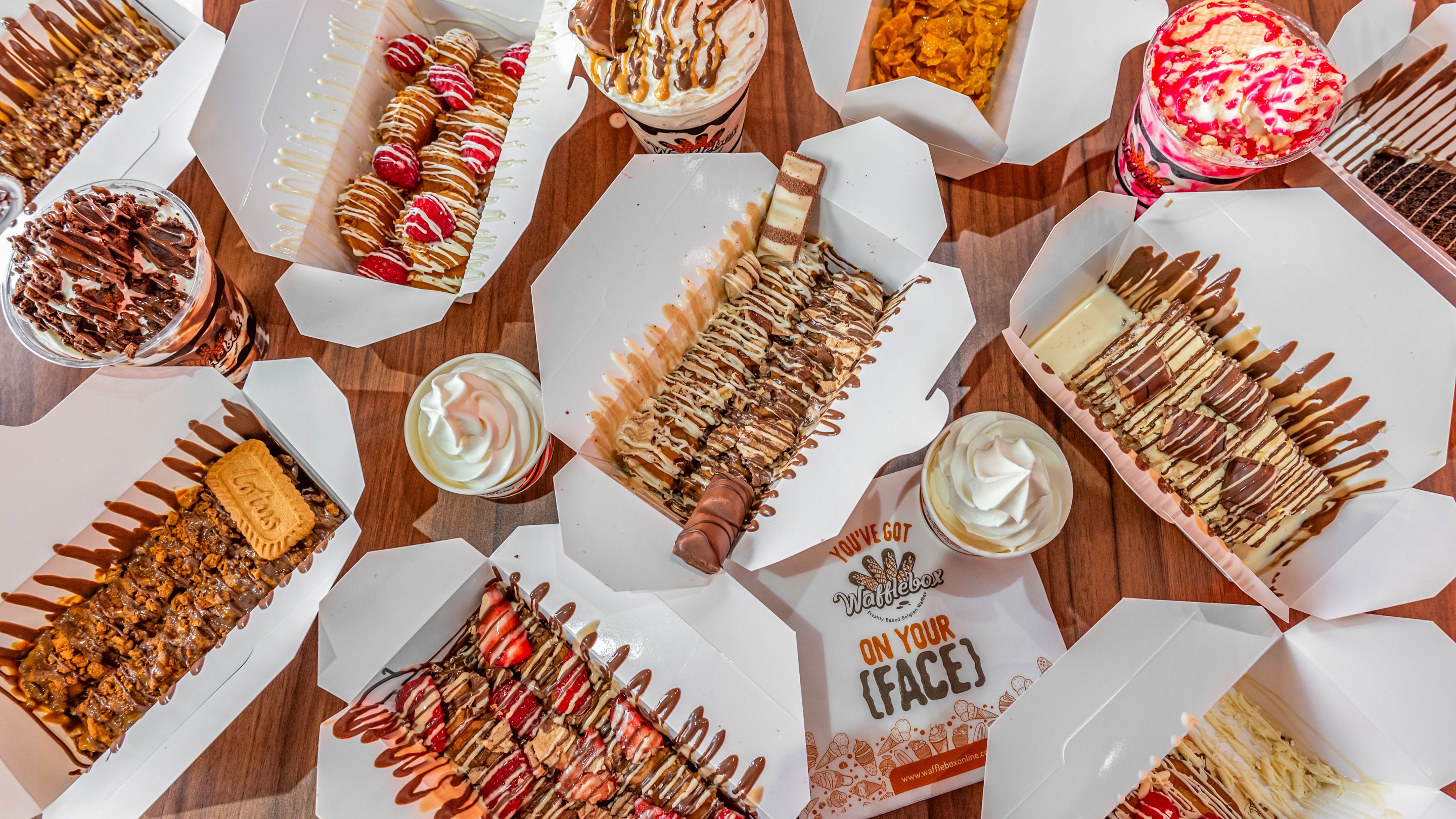 Wafflebox Doncaster delivery from Doncaster Order with Deliveroo