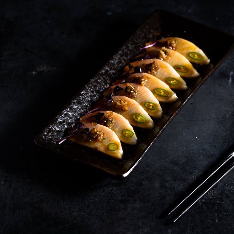 Citrus Hamachi Sashimi