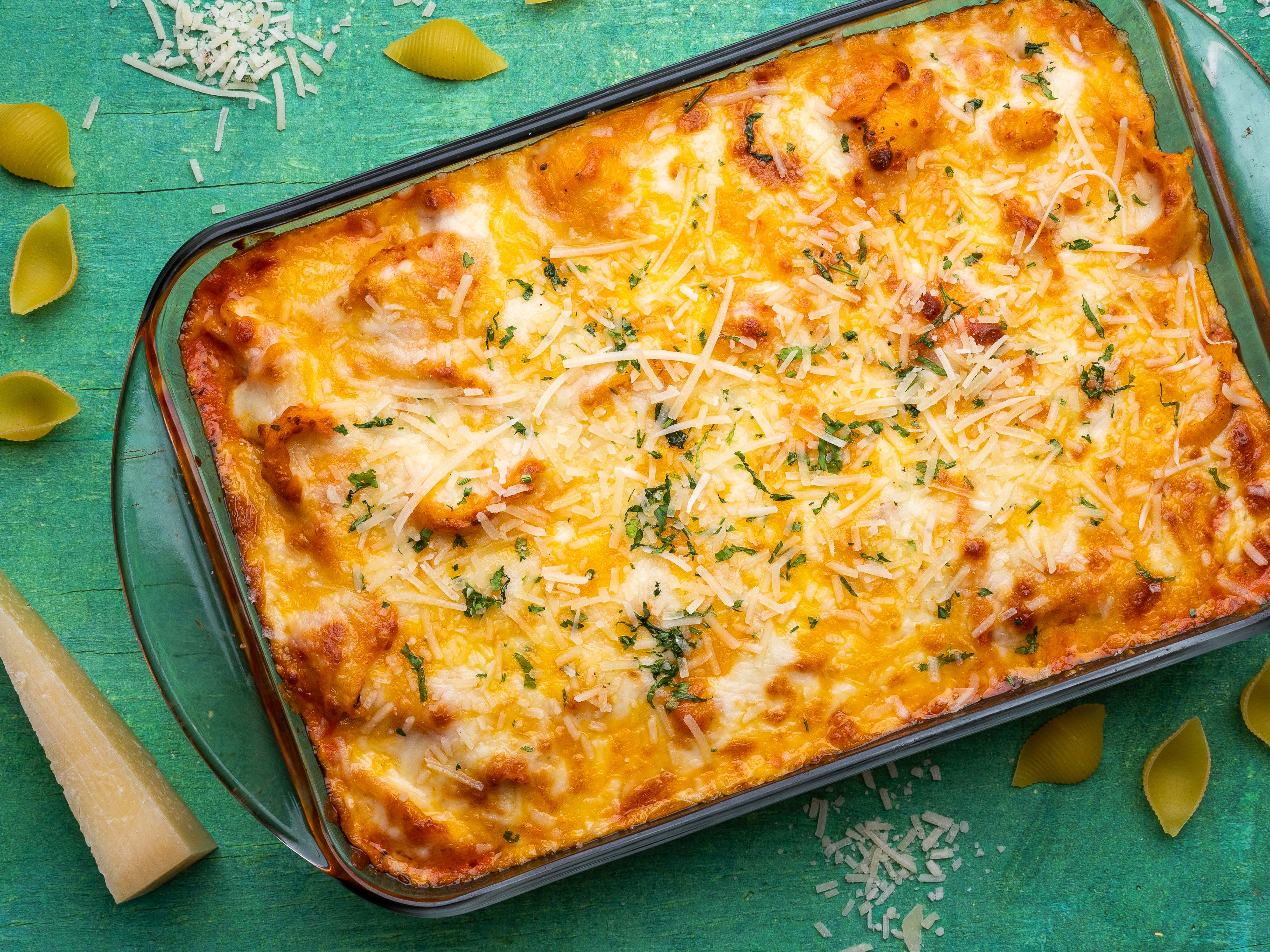 Gathering Baked Pink Pasta
