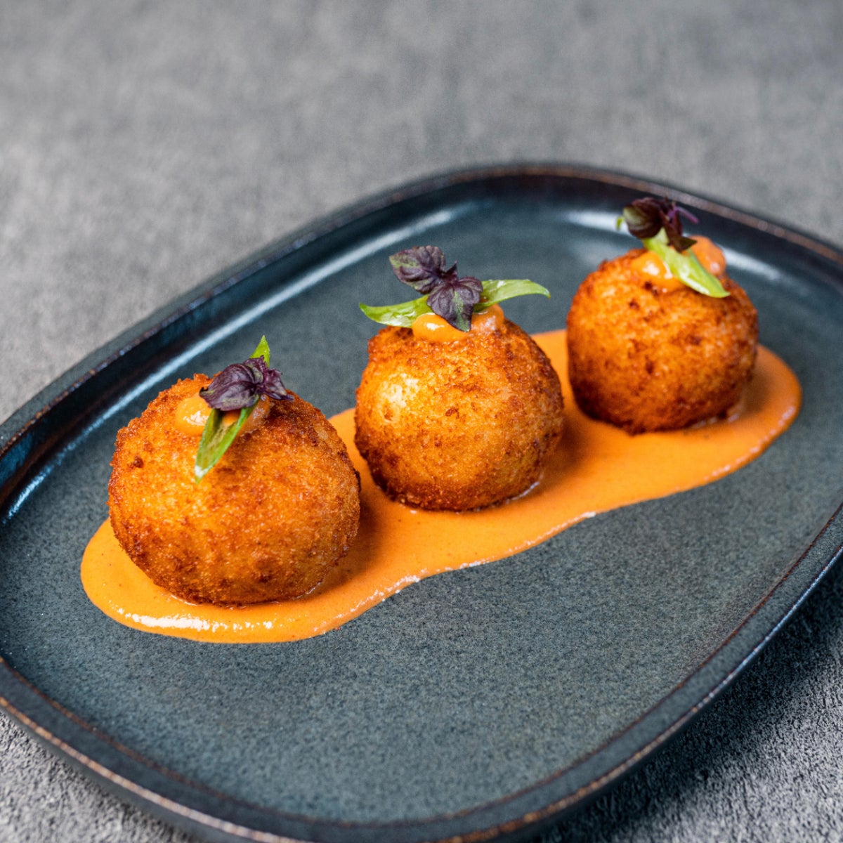 Mushroom Risotto Bombs