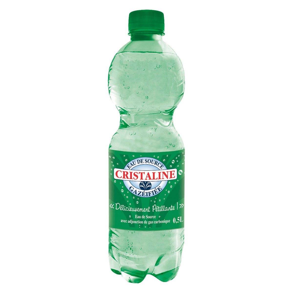 🥤 Eau Pétillante Cristaline 0,5 L
