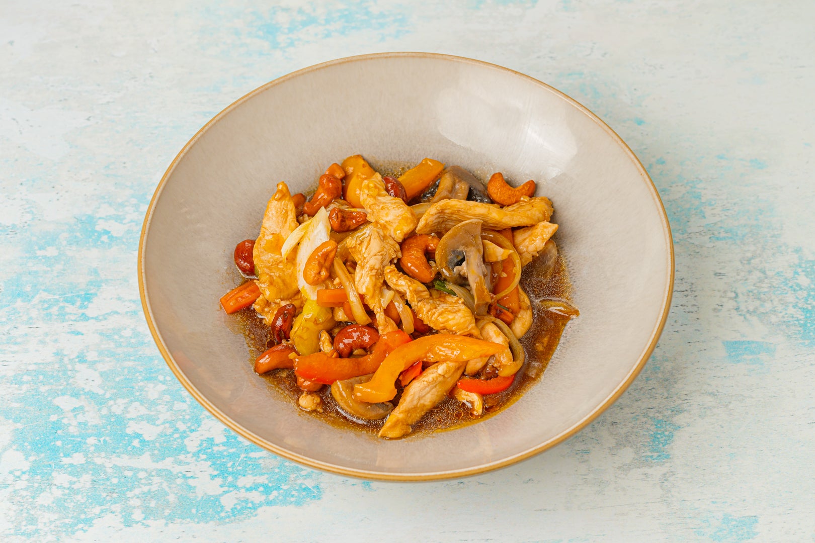 Stir Fried with Cashew Nuts