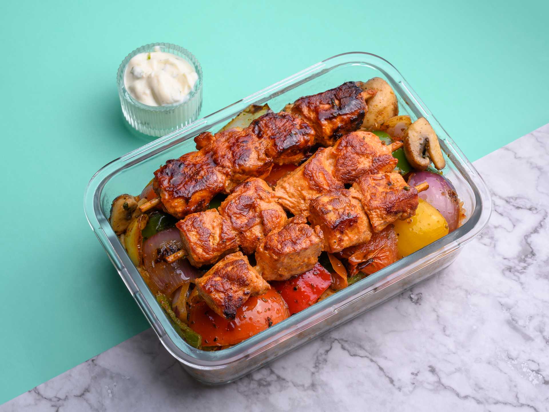 Grilled Chicken Skewers