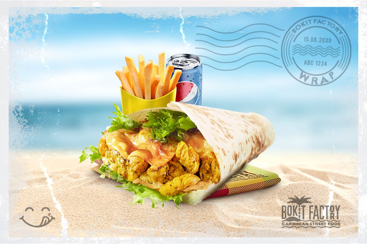 Menu Wrap Curry-Coco 🐔🥥