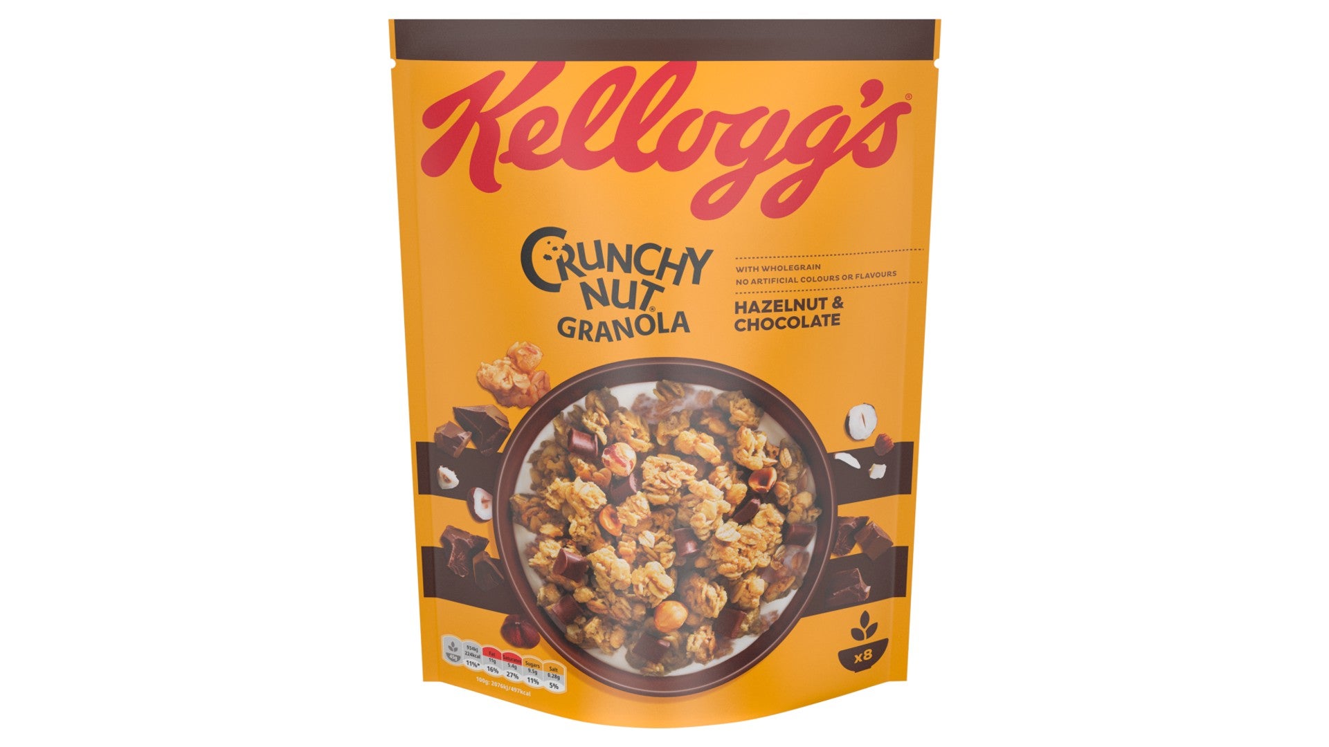 Kellogg's Crunchy Nut Hazelnut & Chocolate Granola 380g