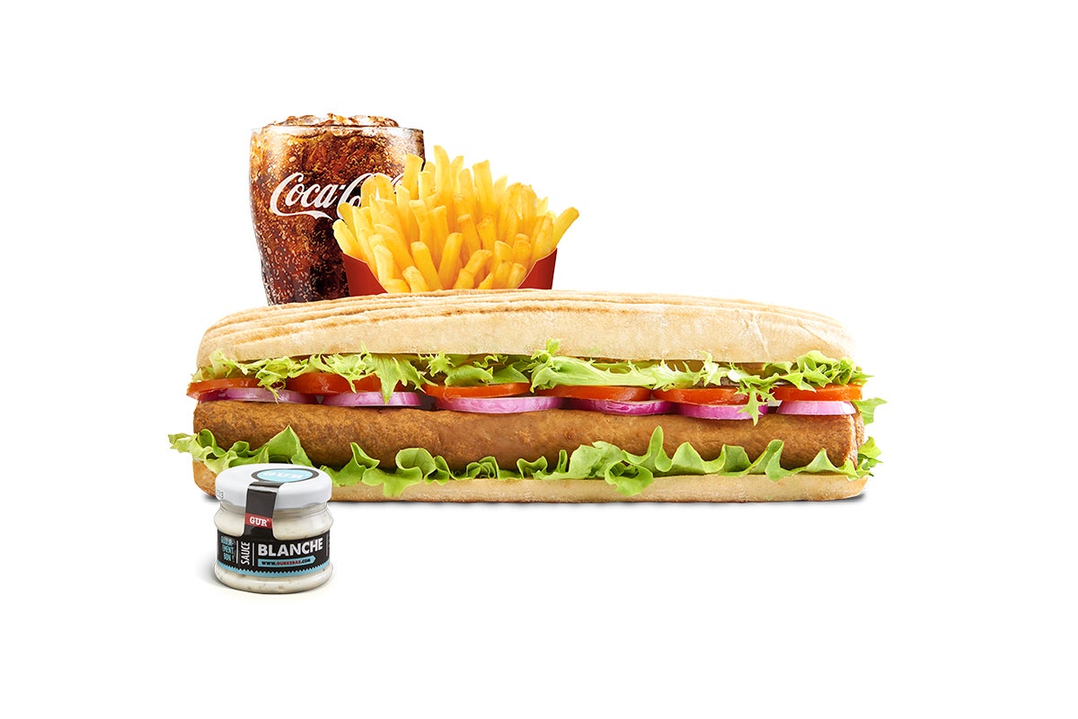 Menu sandwich fricadelle
