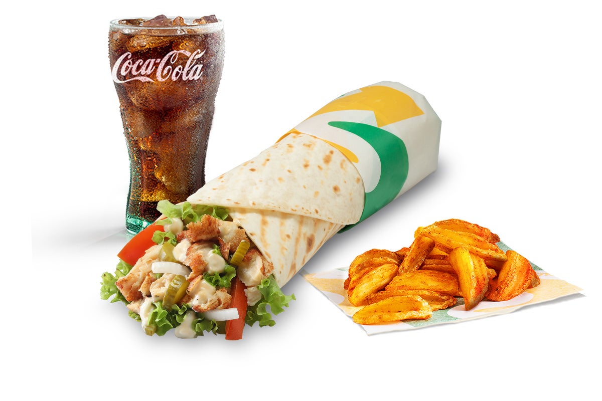 New Rotisserie Chicken Wrap Meal
