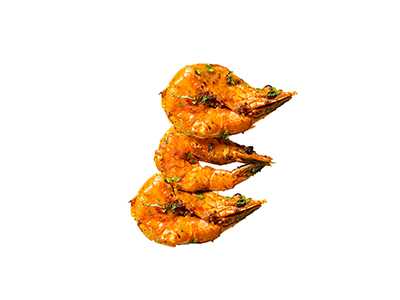 3 Pcs Grilled Jumbo Shrimp