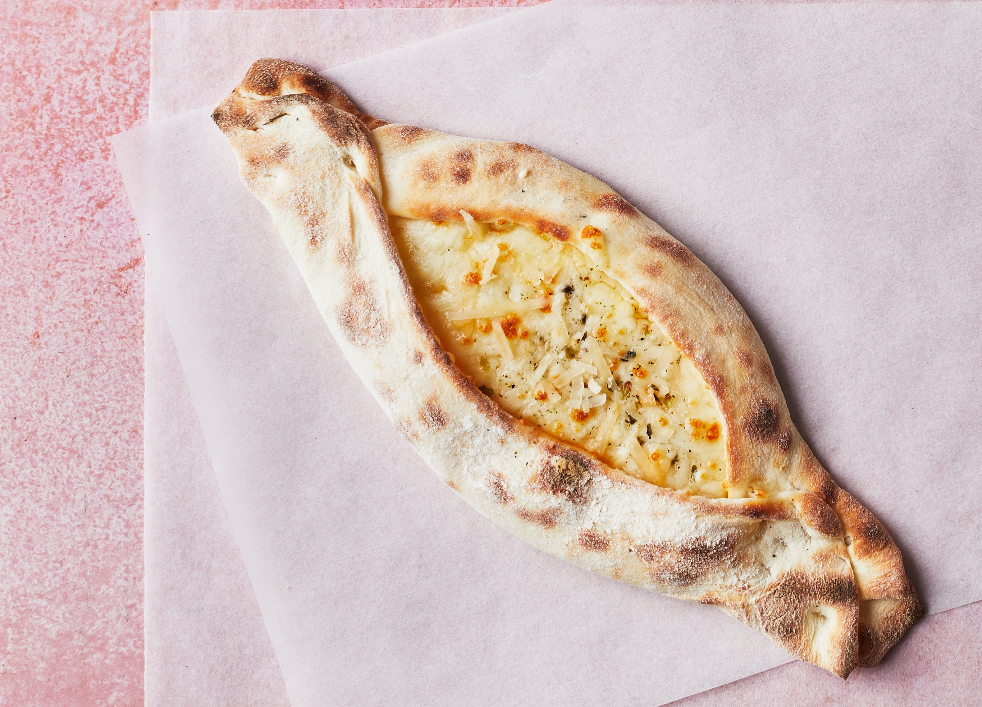 Tomato and Mozzarella Pide