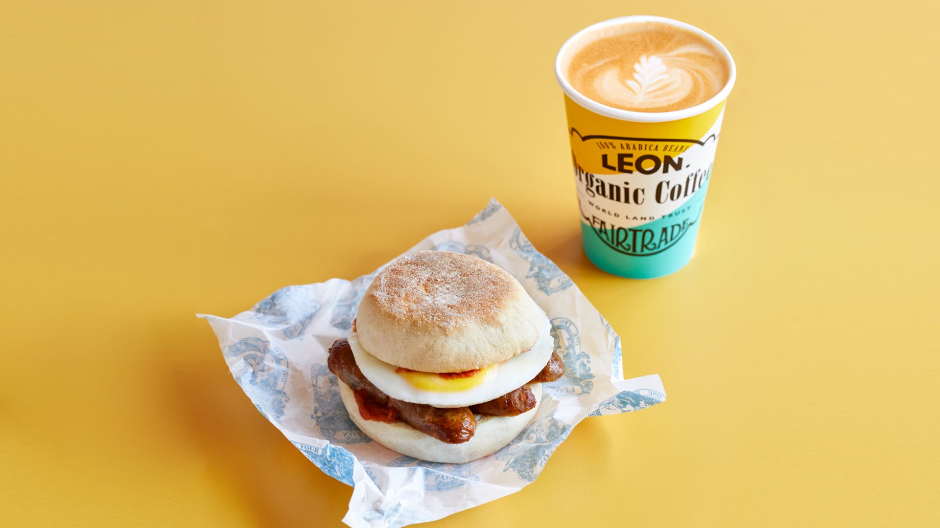 LEON Breakfast delivery from Bankside Order with Deliveroo