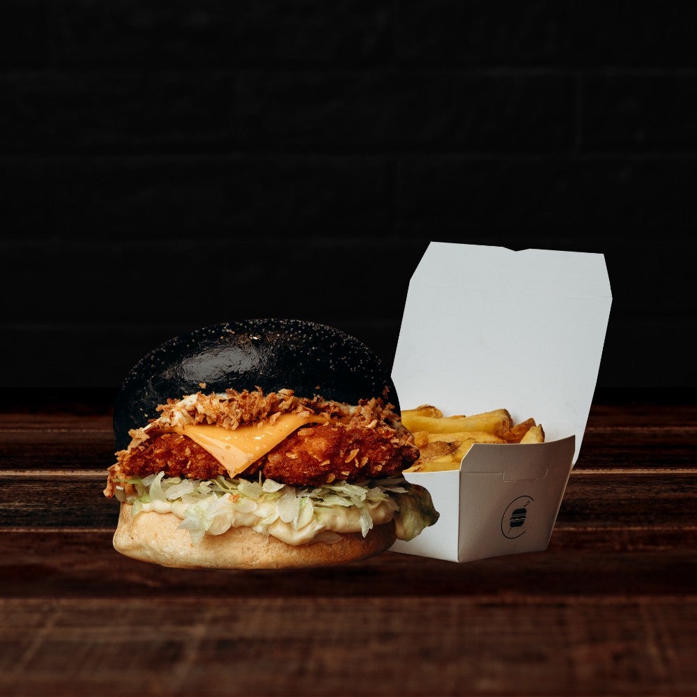 Menu Crispy Burger 🐓