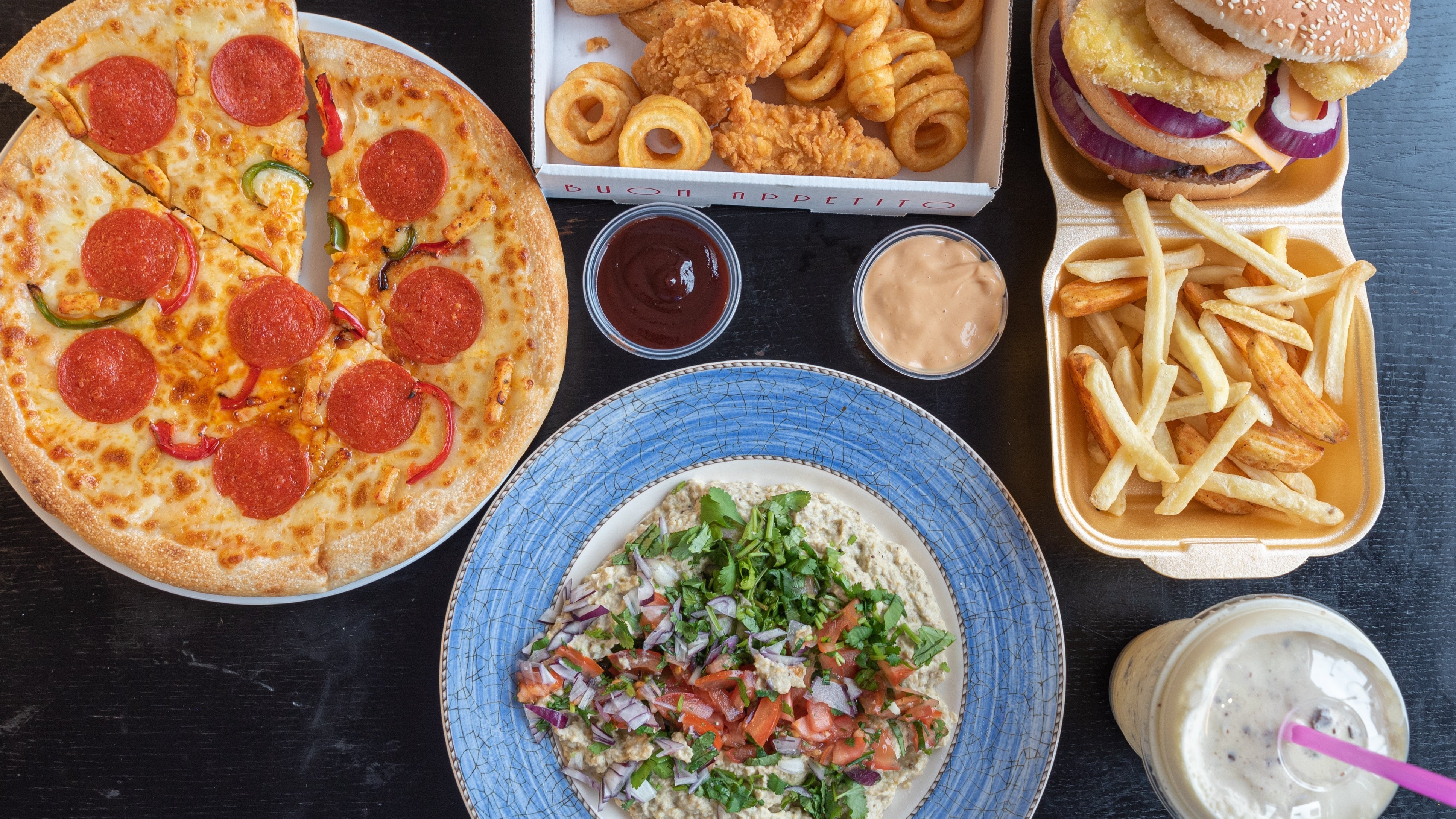 Uptown Pizza & Kebab delivery from Bearton Order with Deliveroo