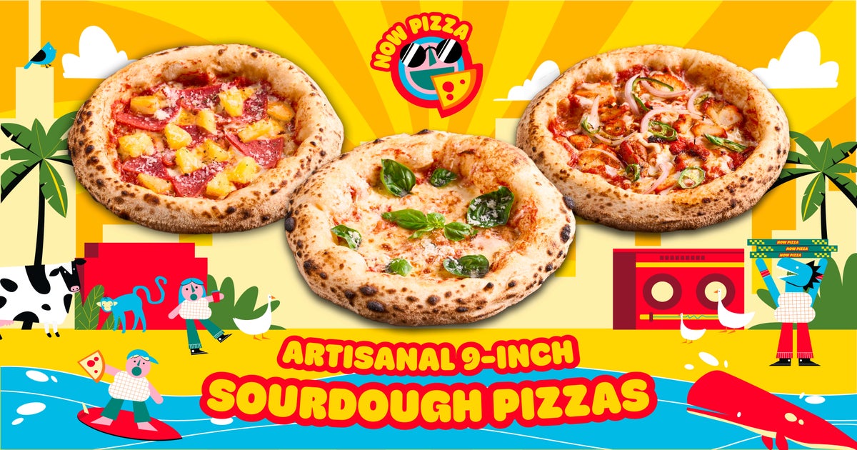 Now Pizza Funan delivery from City Hall Order with Deliveroo
