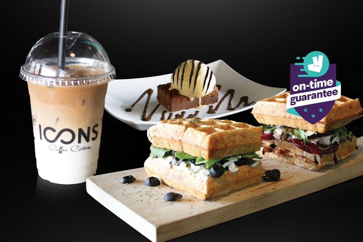 Icons Coffee Couture delivery from Al Shahba Order with Deliveroo