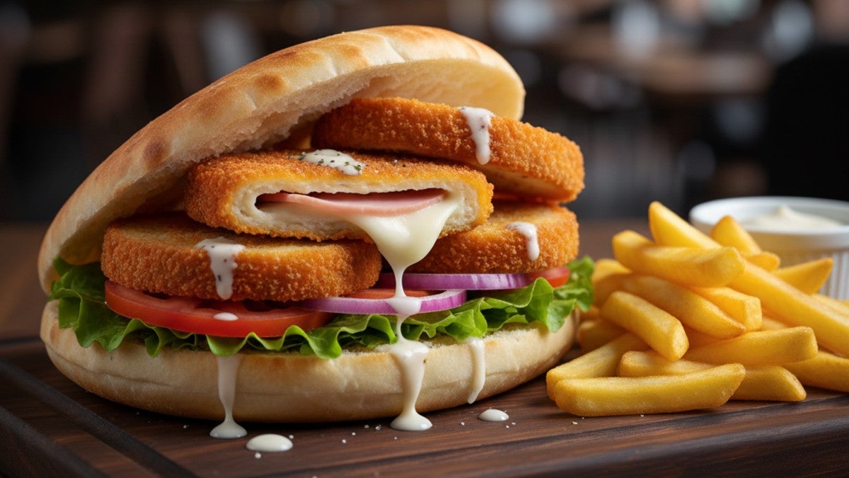 Sandwich Cordon Bleu 🥙🧀