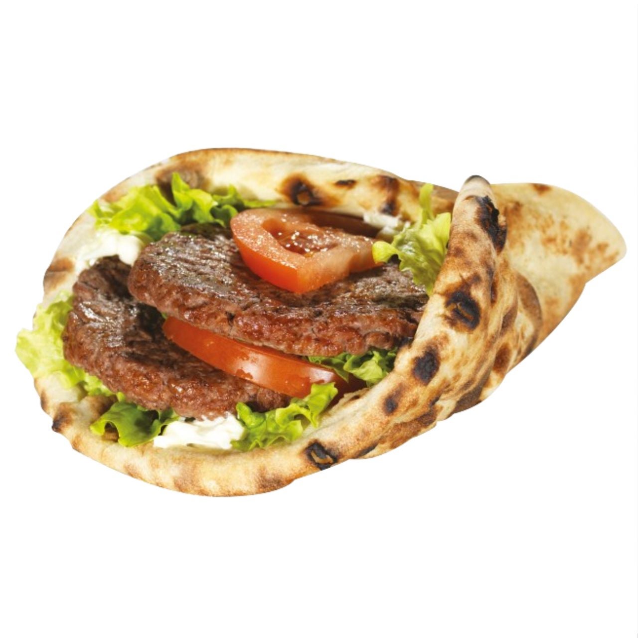 Sandwich cheese naan (steak haché)