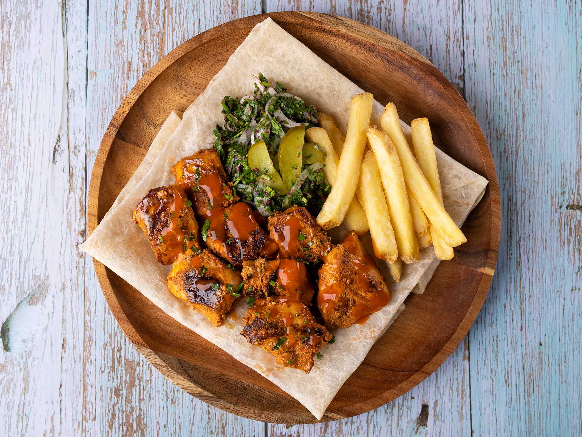 Buffalo Tawook Platter