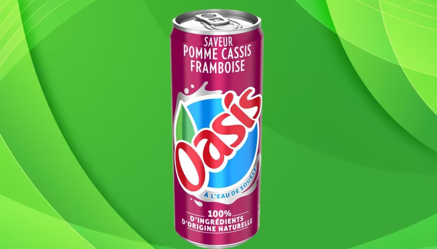 Oasis pomme cassis framboise 33cl