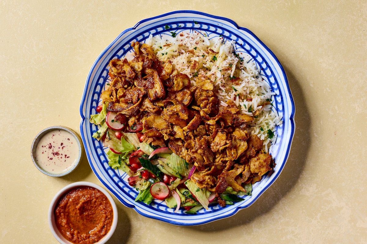 CHICKEN SHAWARMA PLATE