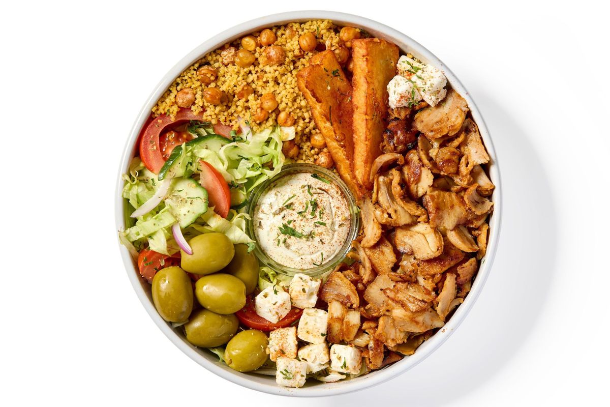Chicken Gyros Bowl
